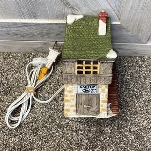 DEPT 56 THE ORIGINAL 7 SHOPS OF DICKENS VILLAGE "BEAN & SON SMITHY SHOP" #65153